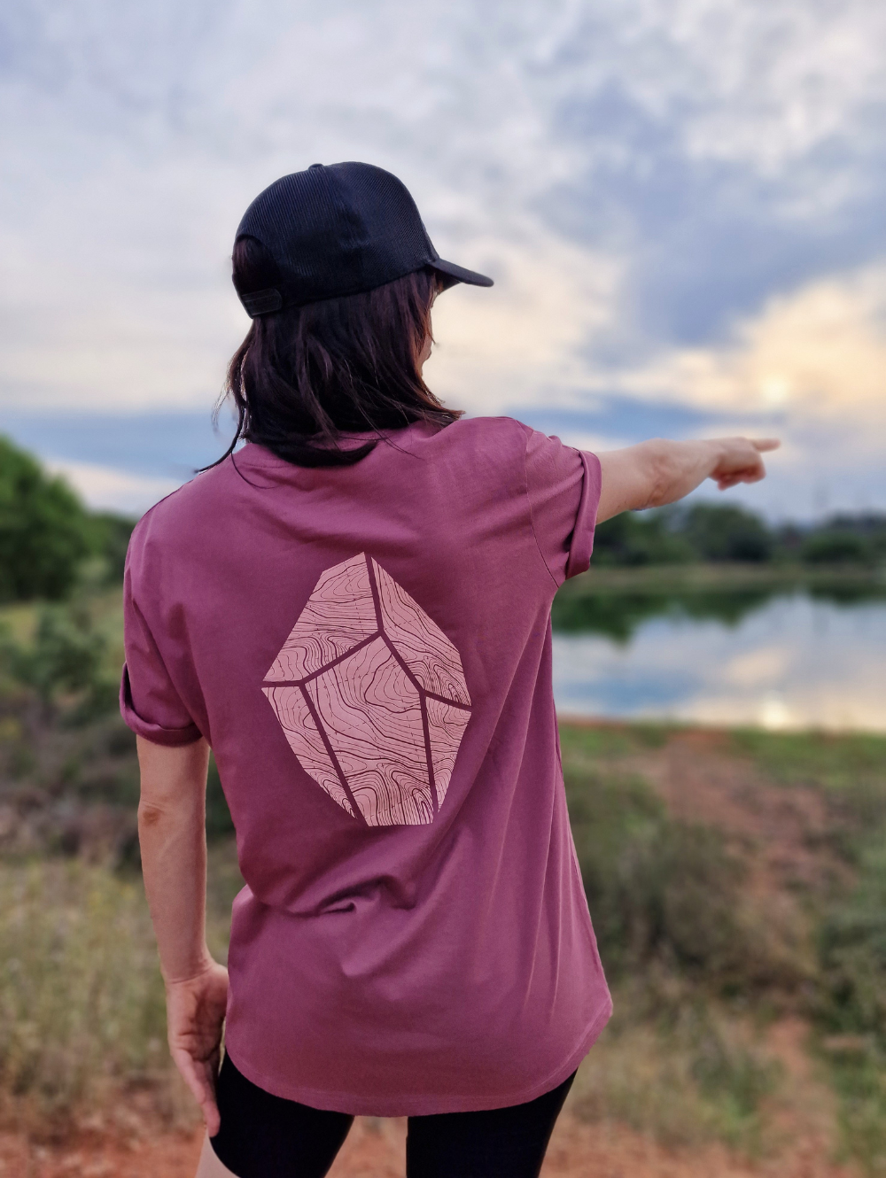 Camiseta algodón orgánico 'Pitahaya'