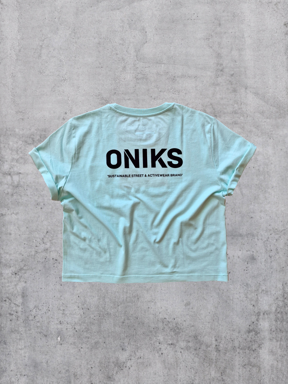 Camiseta crop 'Caribbean'