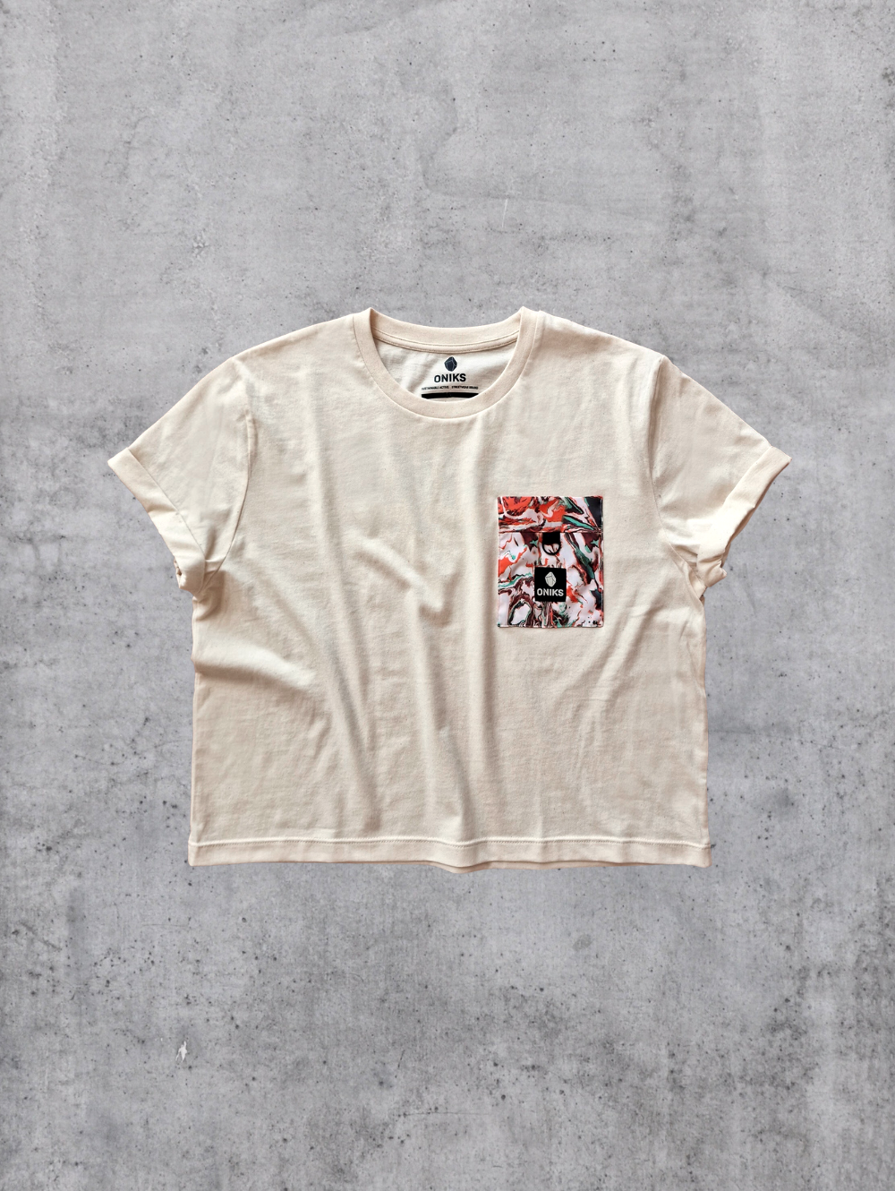 Camiseta crop 'Sahara'