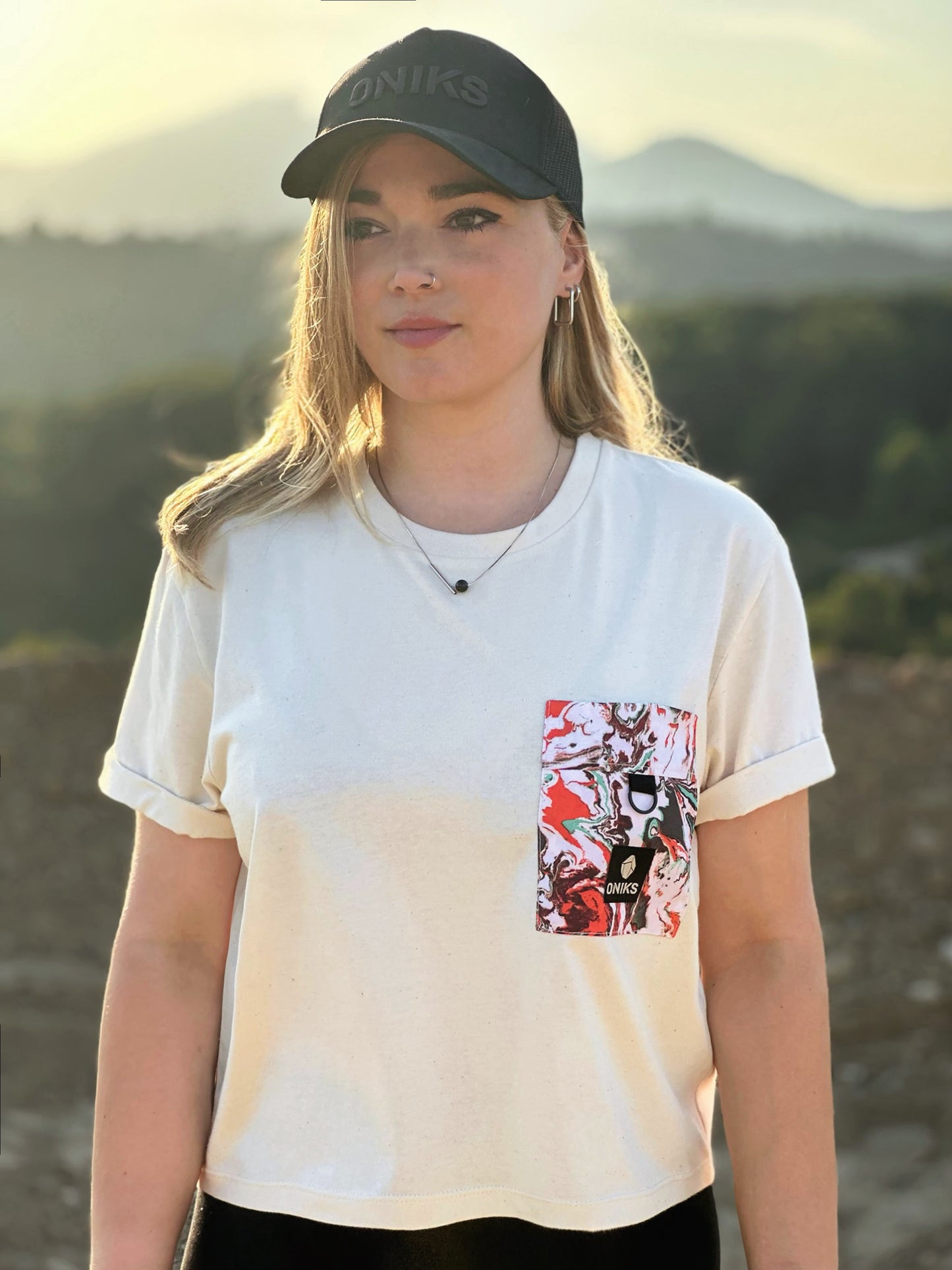 Camiseta crop 'Sahara'