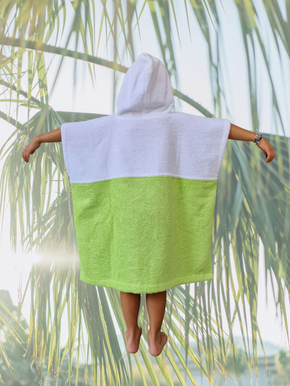 Poncho infantil 'Menorca'
