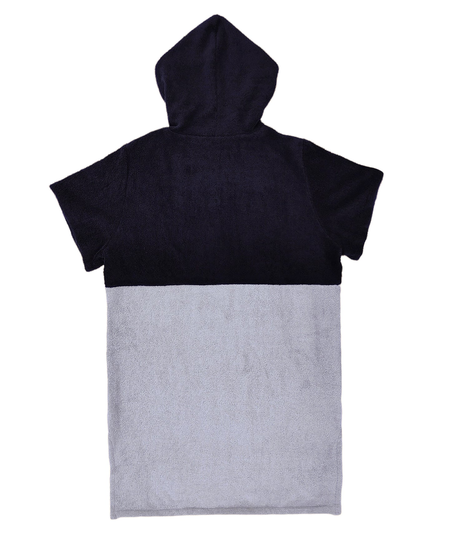 Poncho toalla 'Black/Pearl'