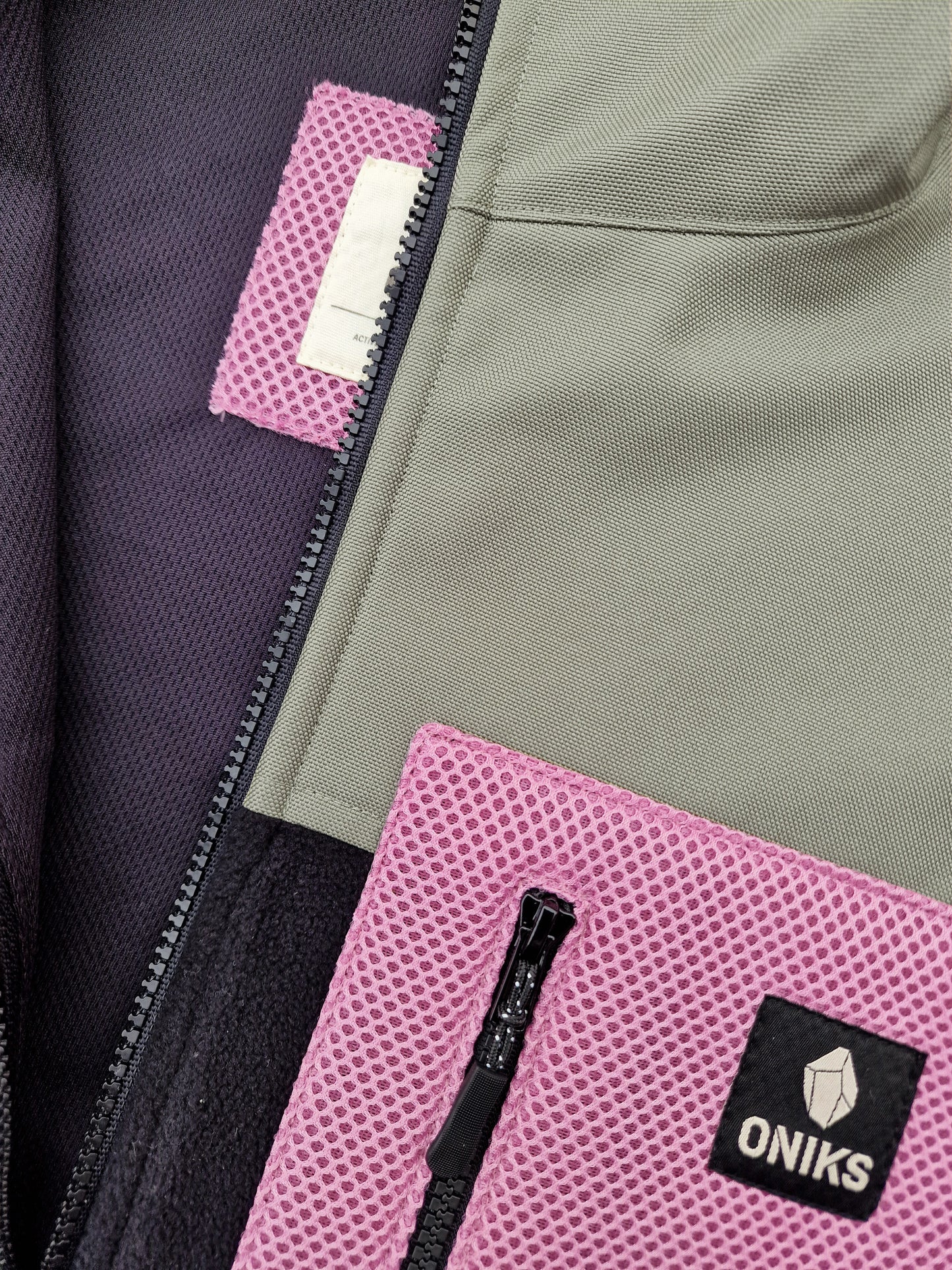 Chaleco polar 'Olive/ Ink'