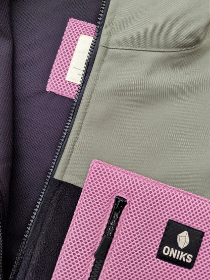 Chaleco polar 'Olive/ Ink'