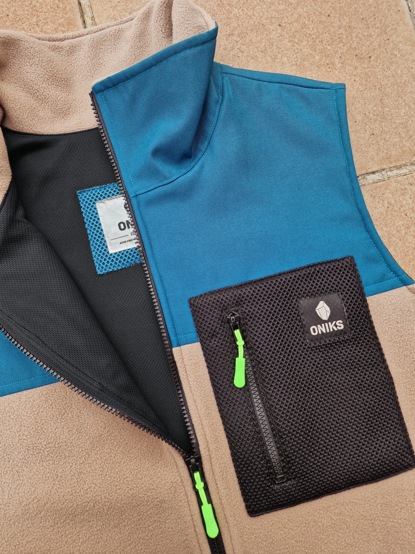 Chaleco polar 'Ocean/ Dune'