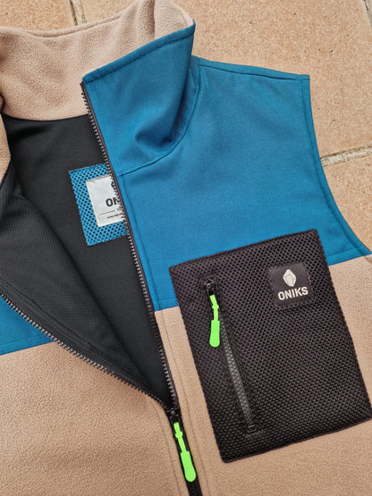 Chaleco polar 'Ocean/ Dune'