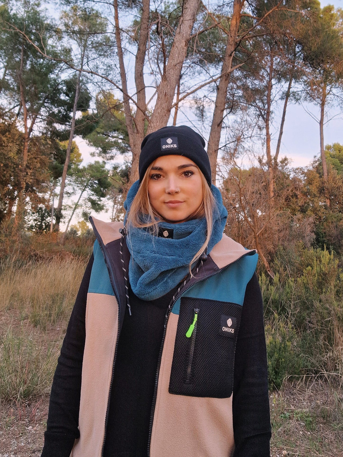 Chaleco polar 'Ocean/ Dune'