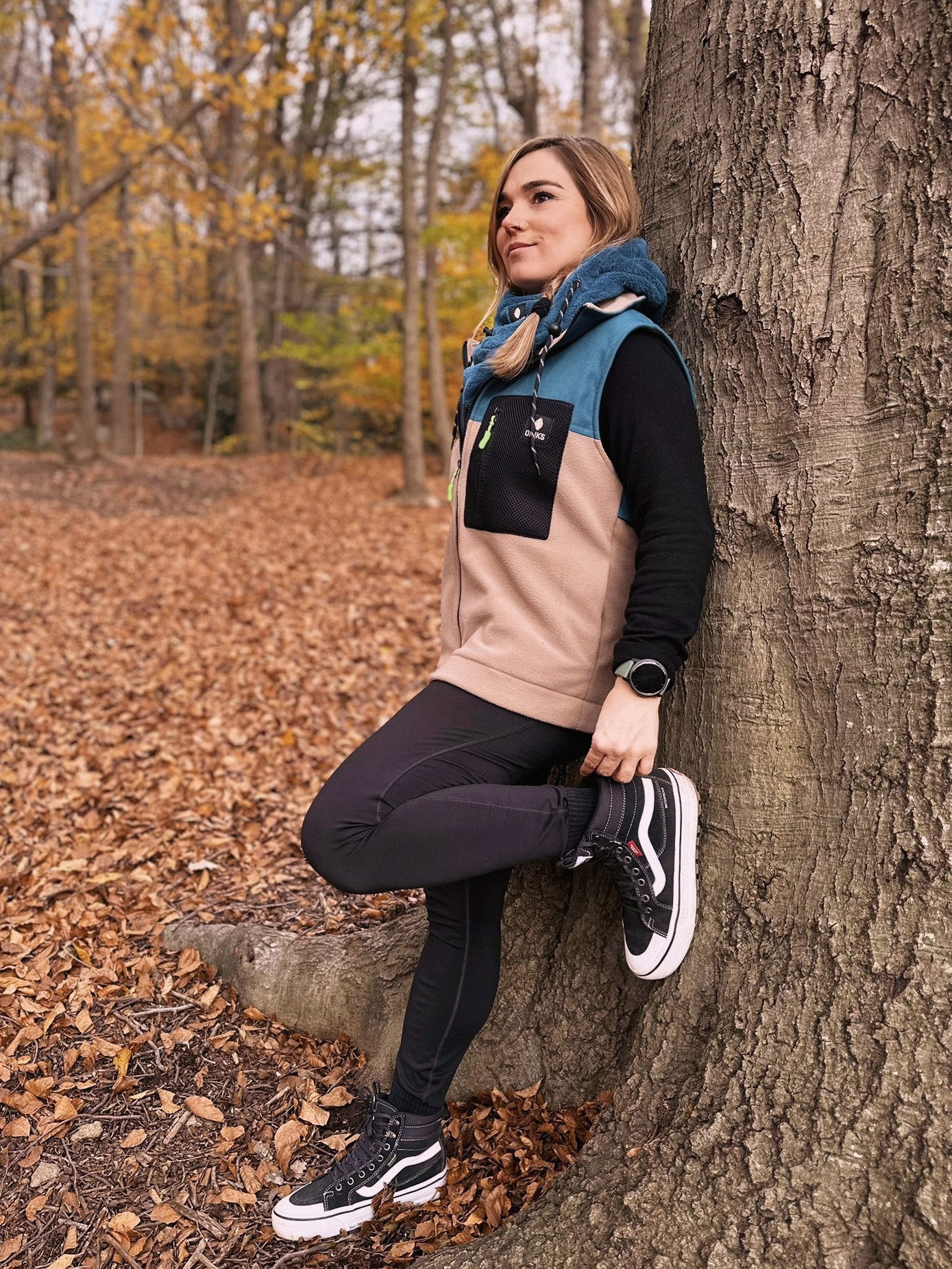 Chaleco polar 'Ocean/ Dune'