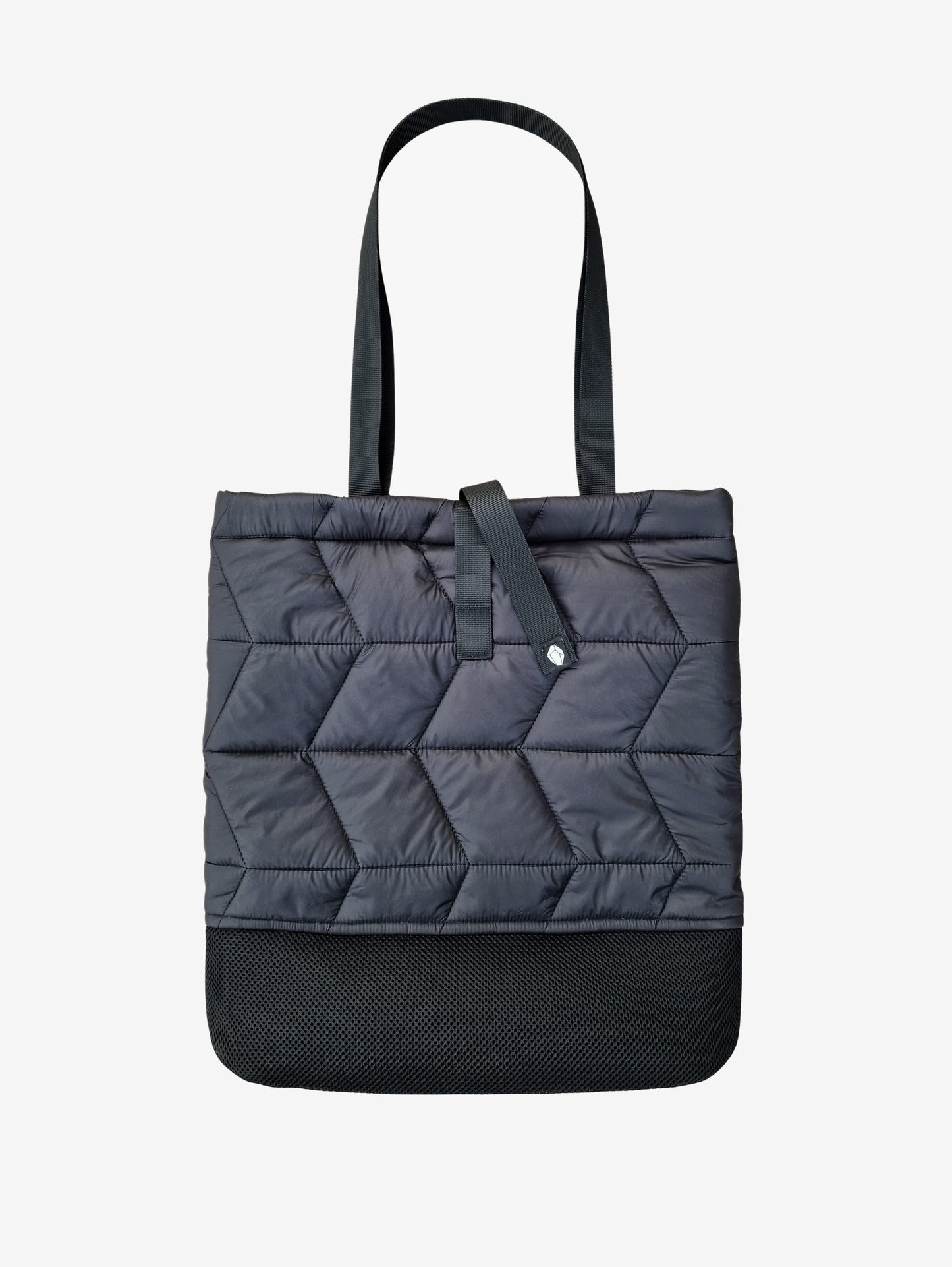 Bolso acolchado con textura 3D 'Silent night'