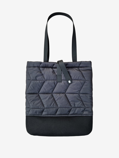 Bolso acolchado con textura 3D 'Silent night'