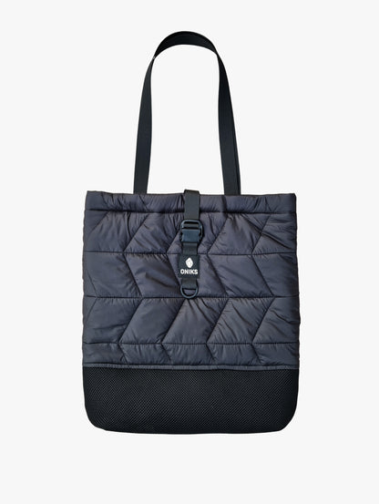 Bolso acolchado con textura 3D 'Silent night'