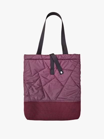 Bolso acolchado con textura 3D 'Wild Berry'