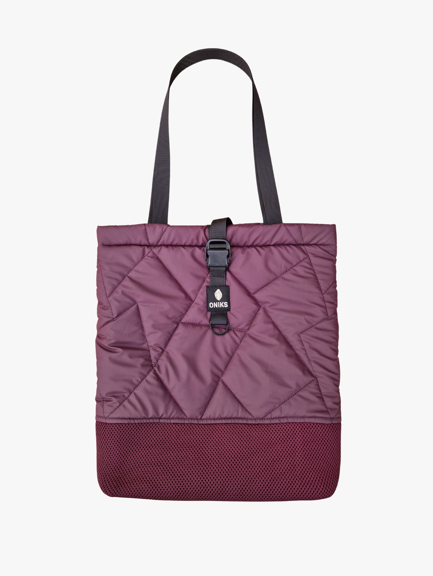Bolso acolchado con textura 3D 'Wild Berry'