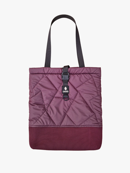 Bolso acolchado con textura 3D 'Wild Berry'